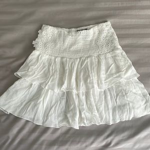 White Forever 21 skirt